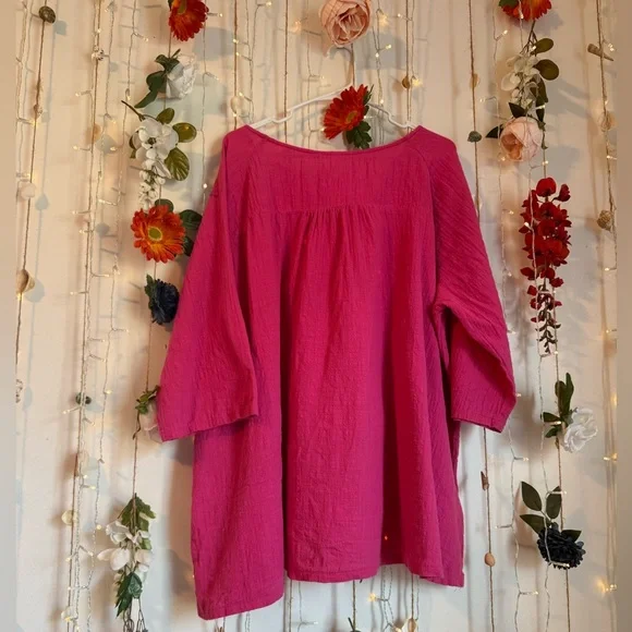 🩷 Zenana Outfitters Pink Top 🩷 - Picture 2 of 3